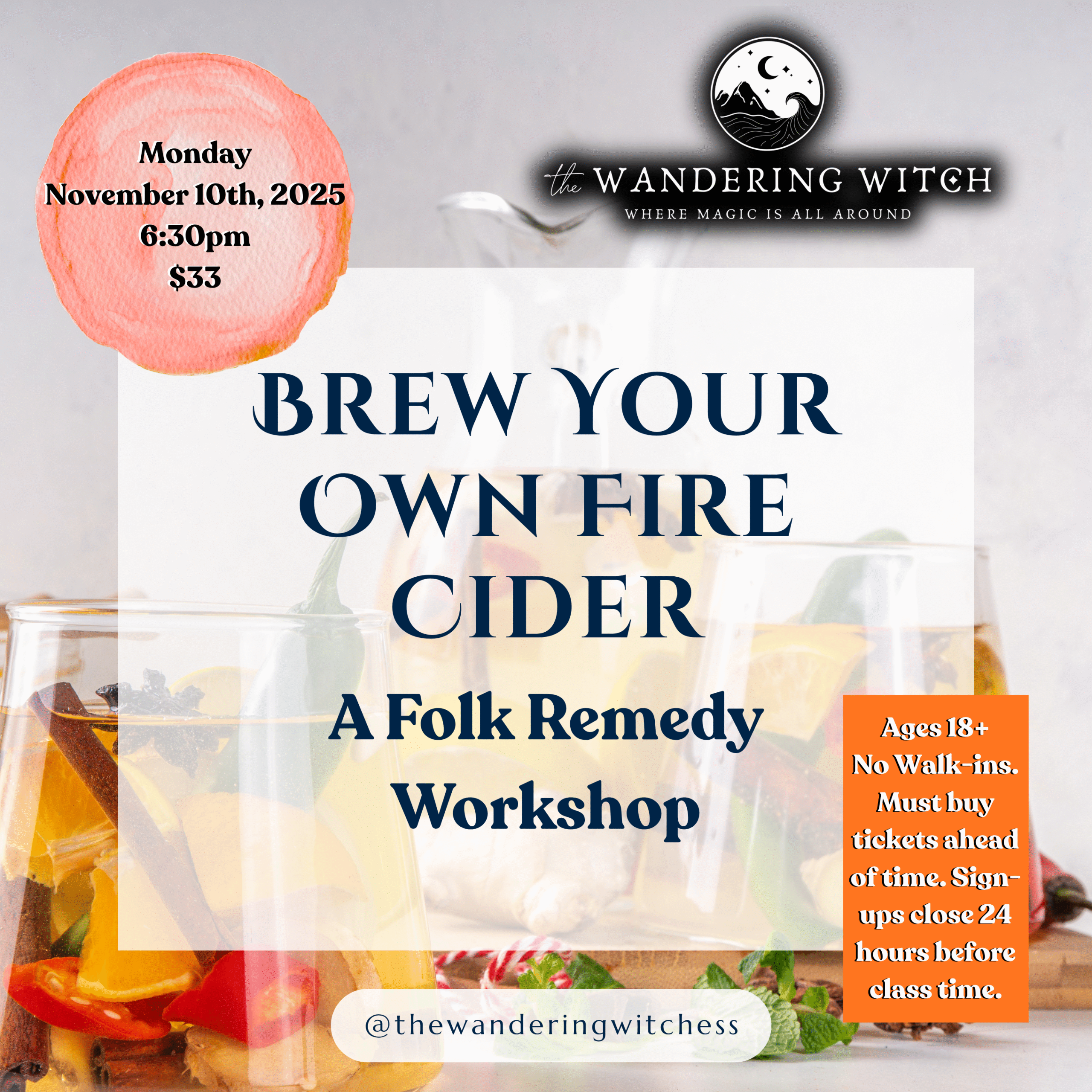 Brew Your Own Fire Cider: A Folk Remedy Workshop