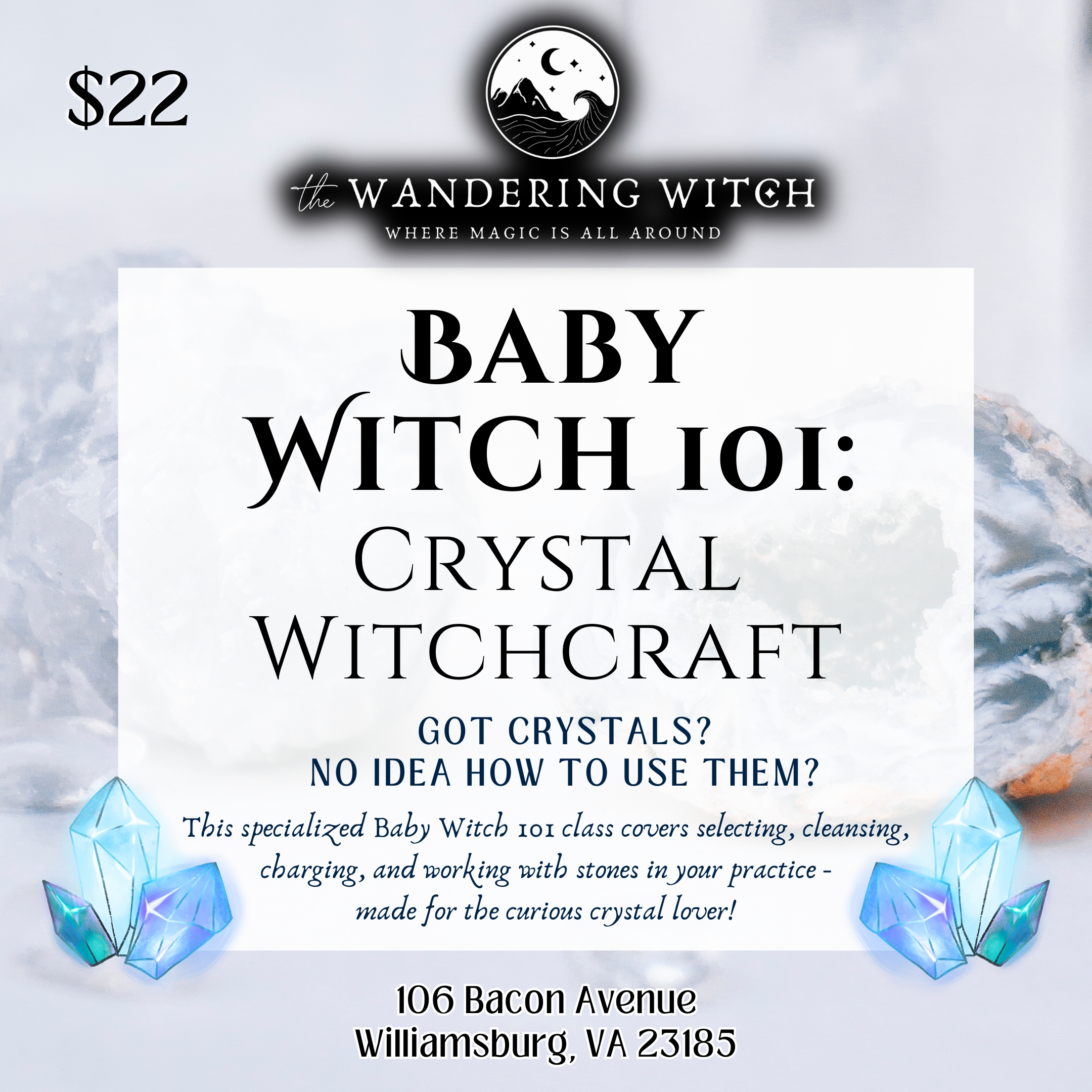 Baby Witch 101: Crystal Witchcraft