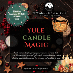 Yule Candle Magic Workshop