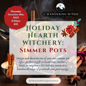 Holiday Hearth Witchery: Simmer Pots