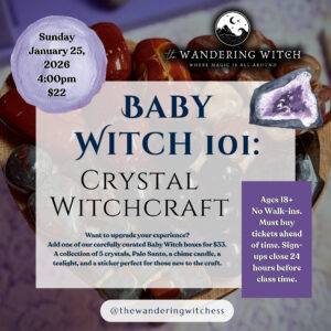 Baby Witch 101: Crystal Witchcraft