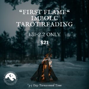 First Flame - Imbolc Tarot Reading