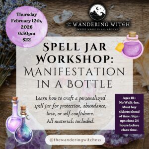 Spell Jar Workshop