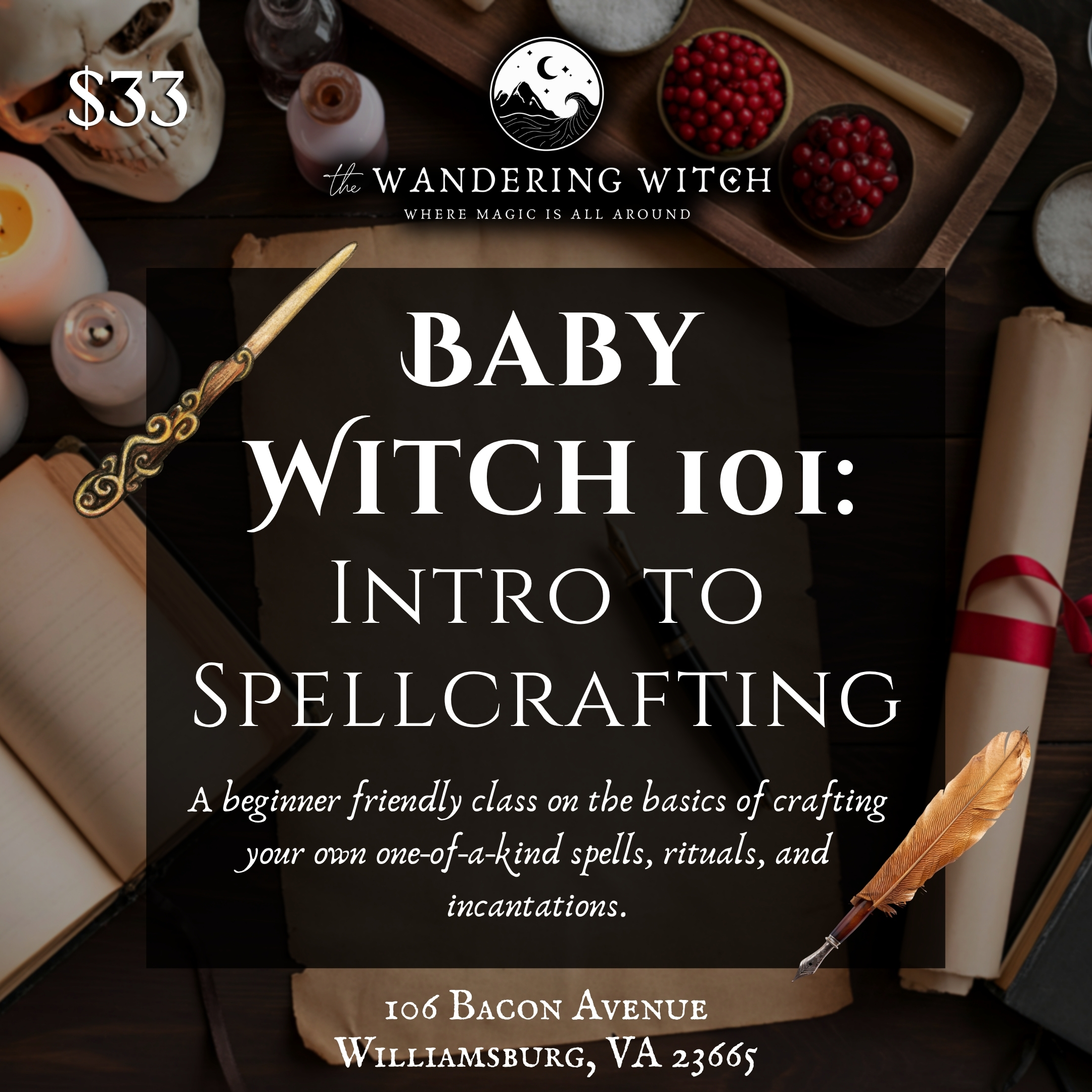 Baby Witch 101: Intro to Spellcrafting