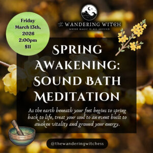 Spring Awakening: Sound Bath Meditation