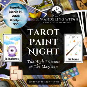 Tarot Card Paint Night