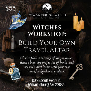 Witches Workshop: Build Your Own Travel Altar