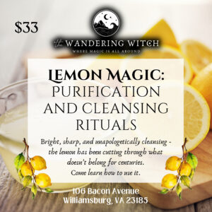 Lemon Magic: Purification and Cleansing Rituals