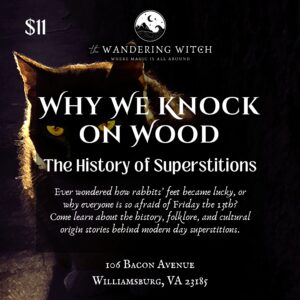 Why We Knock on Wood: The History of Superstitions