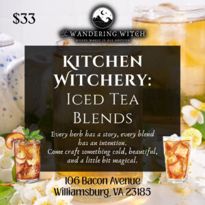 Kitchen Witchery: Iced Tea Blends