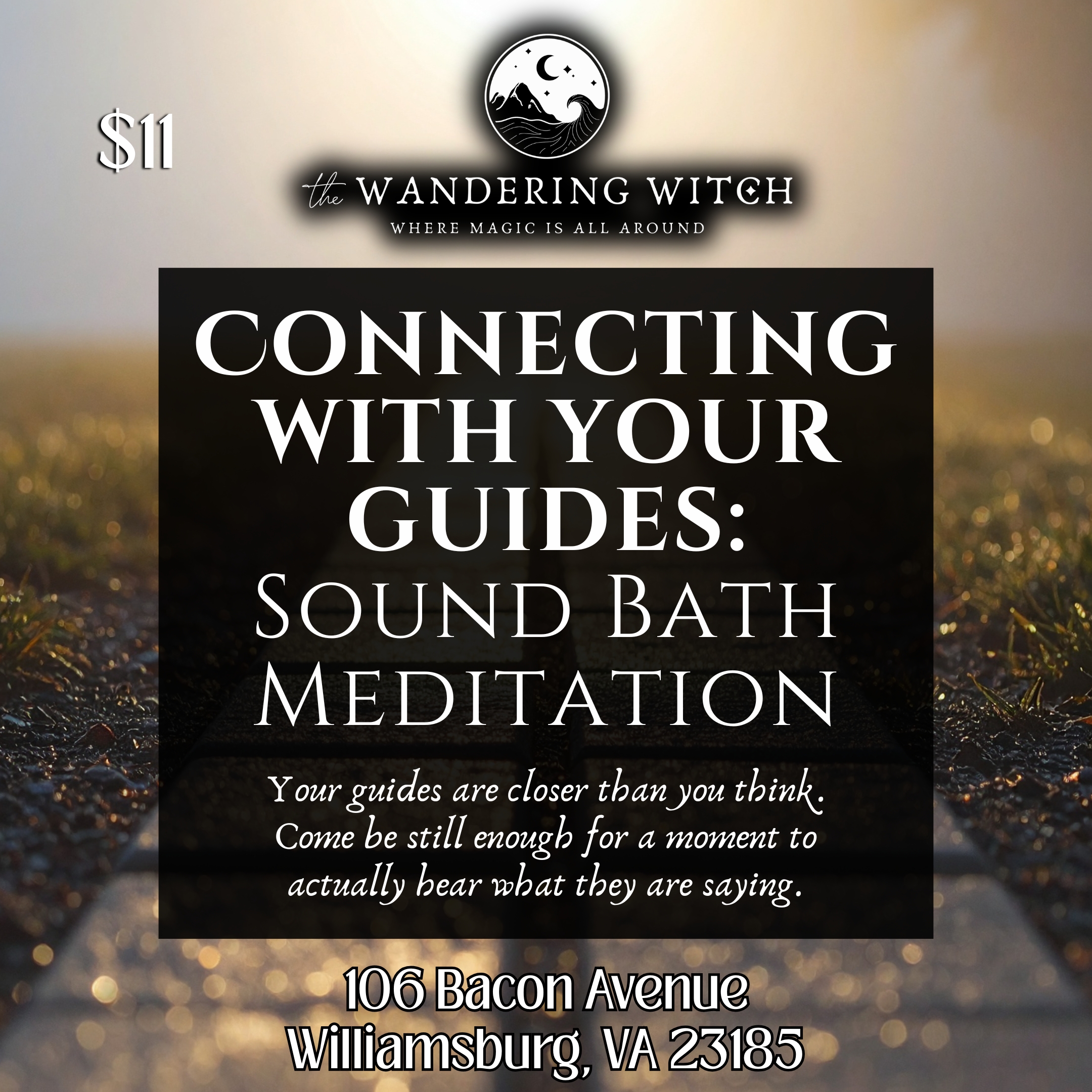 Connecting With Your Guides: Sound Bath Meditation