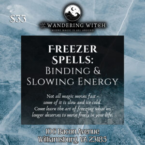 Freezer Spells: Binding and Slowing Energy