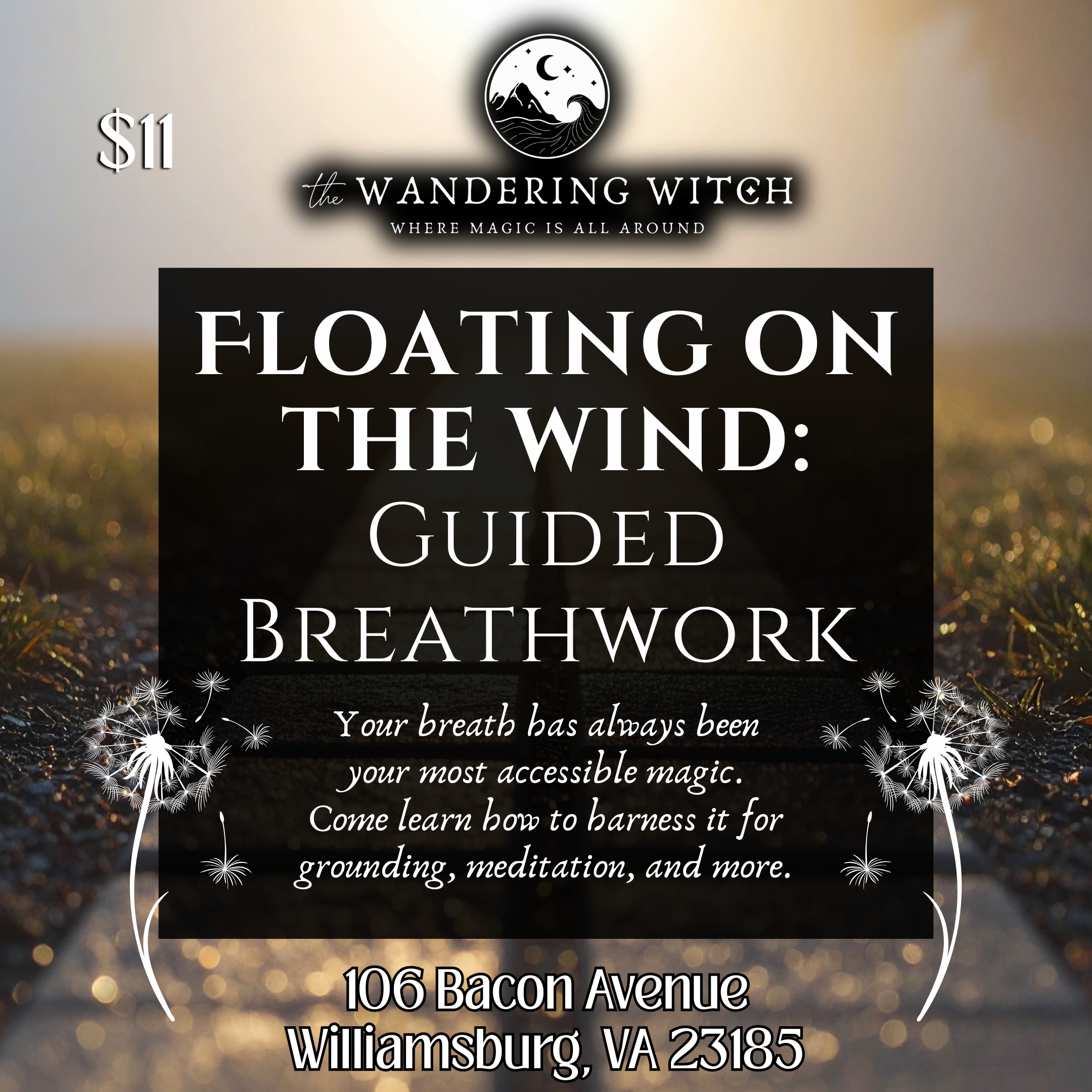 Floating on the Wind: Guided Breathwork