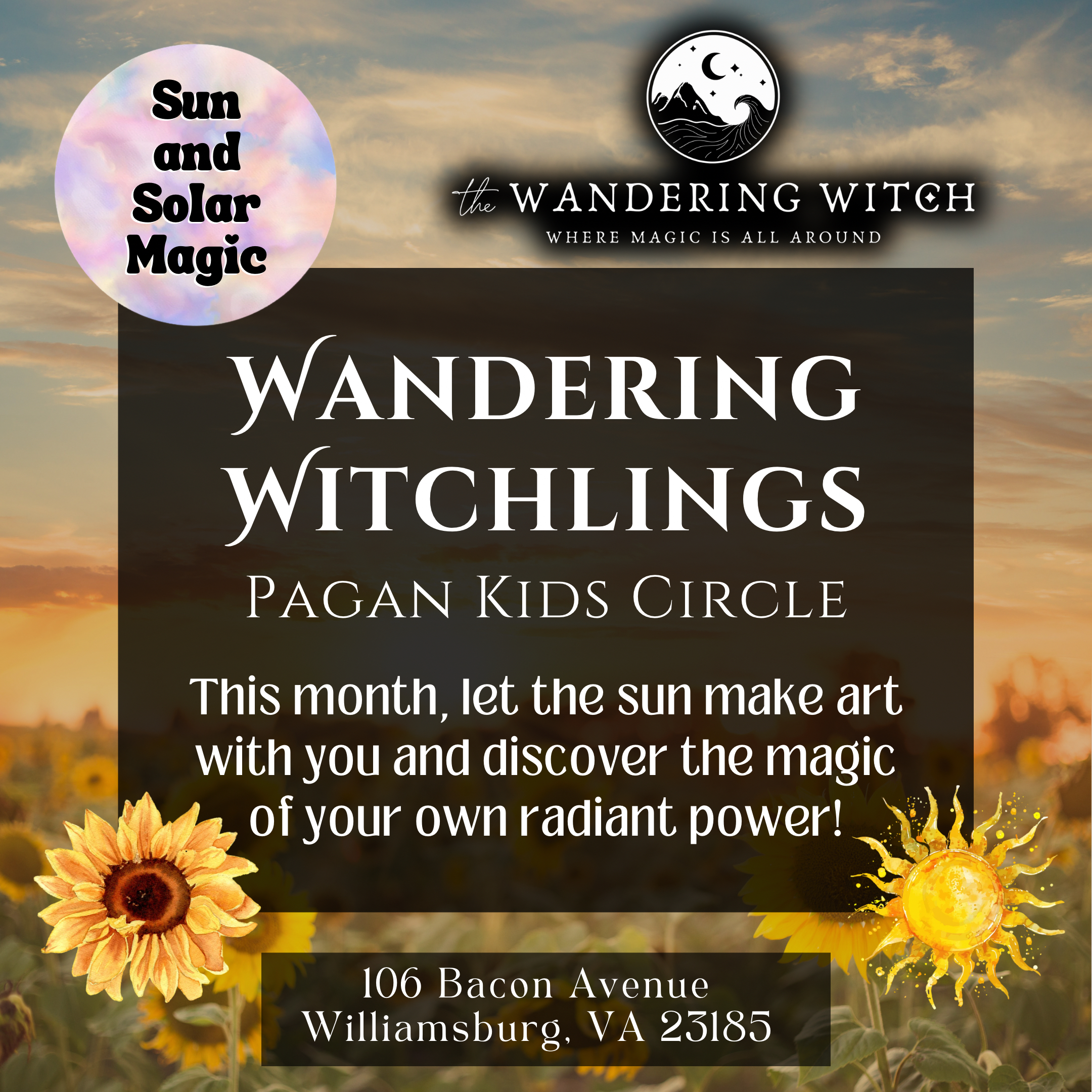 Wandering Witchlings: Sun and Solar Magic