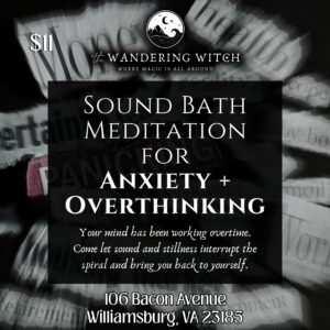 Sound Bath Meditation for Anxiety and Overthinking