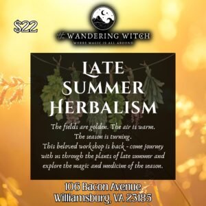 Late Summer Herbalism