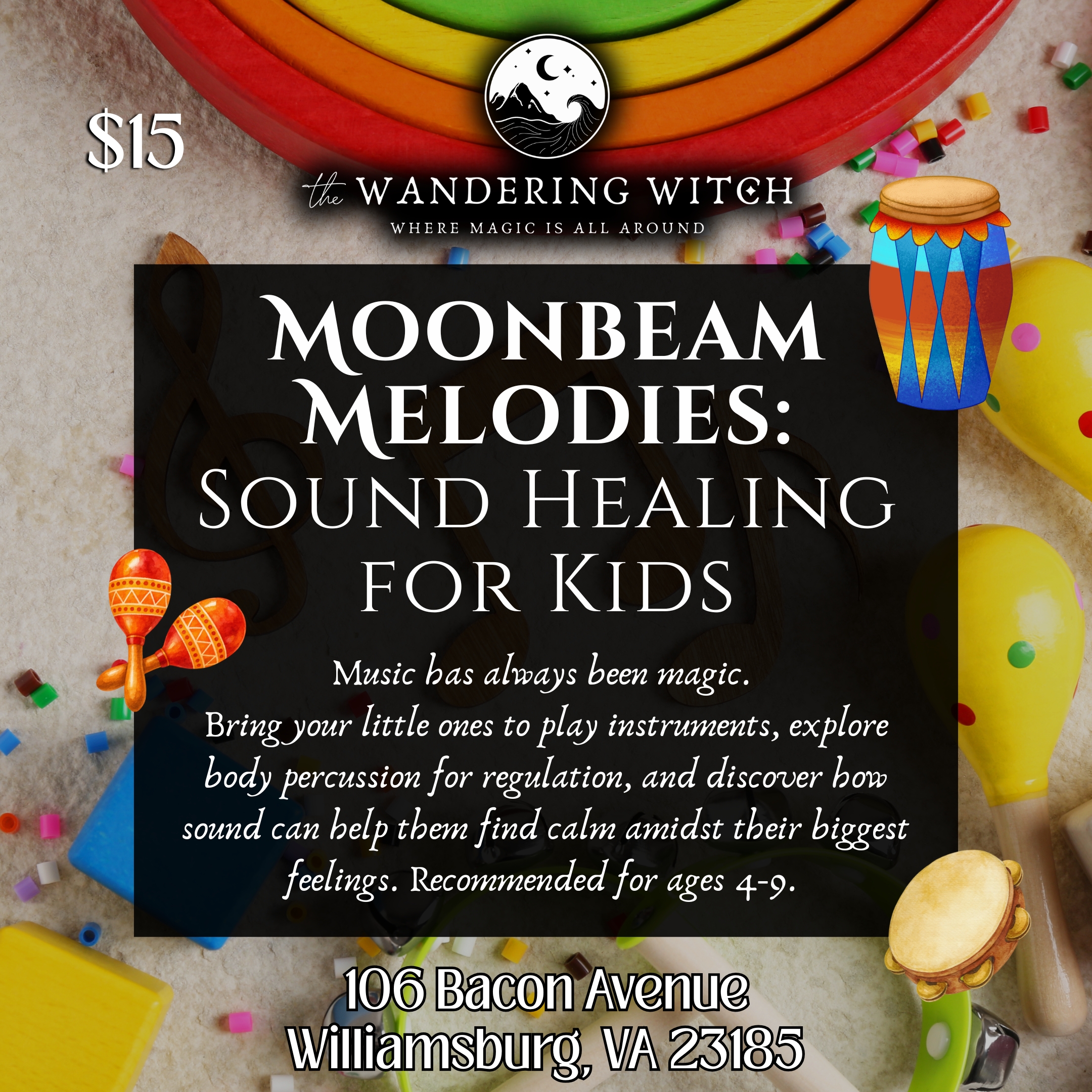 Moonbeam Melodies: Sound Healing for Kids