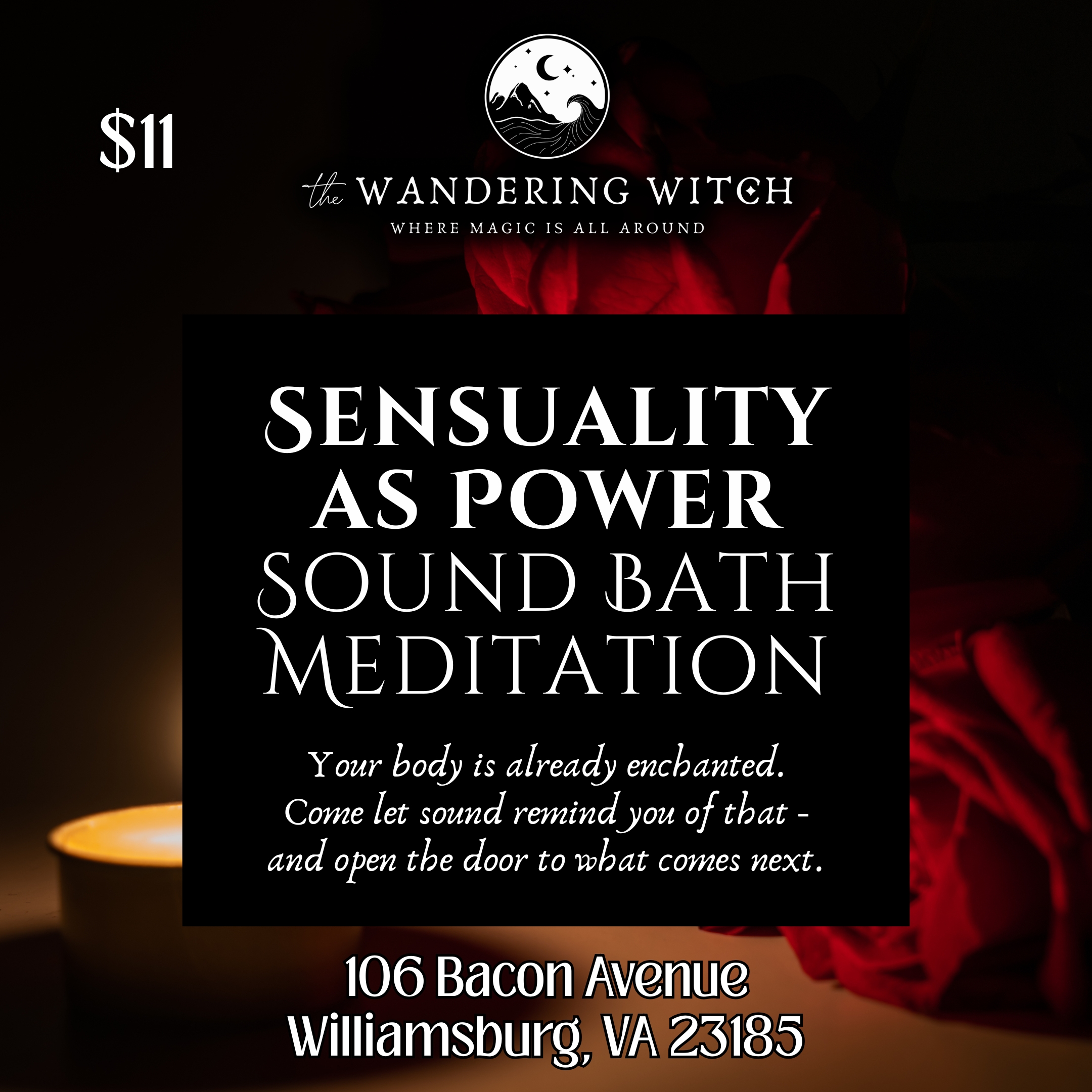 Sensuality as Power: Sound Bath Meditation