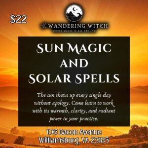 Sun Magic and Solar Spells