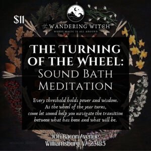 Turning of the Wheel - Sound Bath Meditation (Copy)
